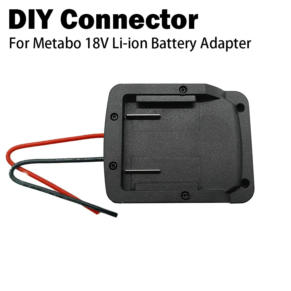 Adaptor Battery Adapter 625367000 625368000 Accessory Black Compatible With Connector Dock For Metabo 18V Output Part