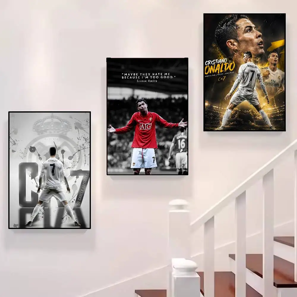 HD Wall Art Prints Canvas Painting Poster Picture For Office Living Room Home Decor Popular R-Ronaldo CR7