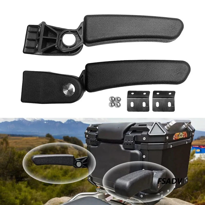 Motorcycle Aluminum Rear Box Passenger Armrest For BMW R1200GS R1250GS LC ADV Tail Box F750GS F850GS Adventure G310GS F800GS
