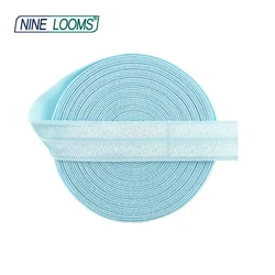 NINE LOOMS Shiny Fold Over Elastic Band FOE 5/8