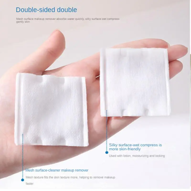 1~20PCS Double-Sided Thick Cotton Pads Towel Three-Layer Disposable Makeup Remover Soft Touch Cotton Cosmetic Accessories Tools