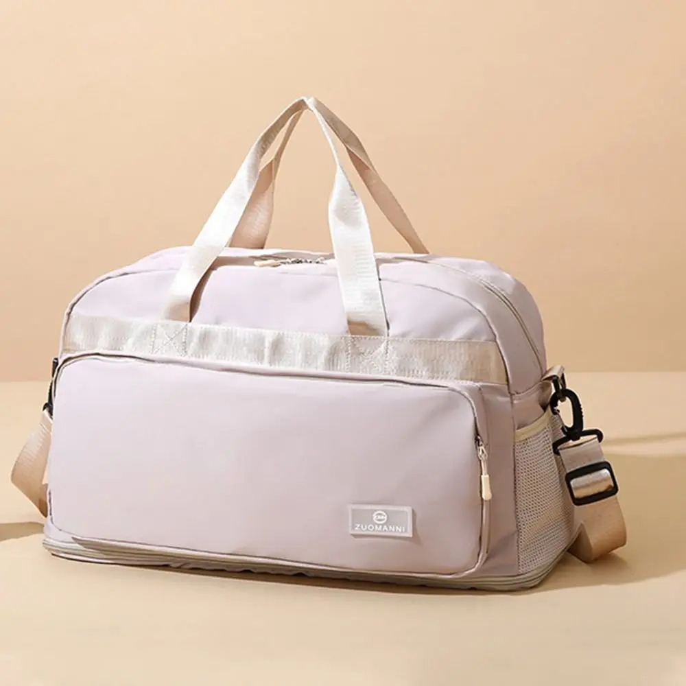 

Expandable Travel Duffel Bag Large Capacity Waterproof Women's Fitness Handbag Durable Wear Resistant Travel Luggage Bag