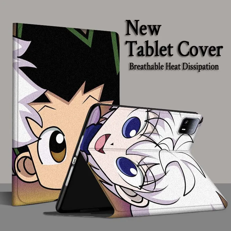 هنتر x هنتر الكرتون أنيمي ل Xiaomi Redmi Mi Pad 4 5 6 6s 7 7s SE Pro 2 11 Plus Max 12.4 11 11.2 12.5 8.7 بوصة اللوحي