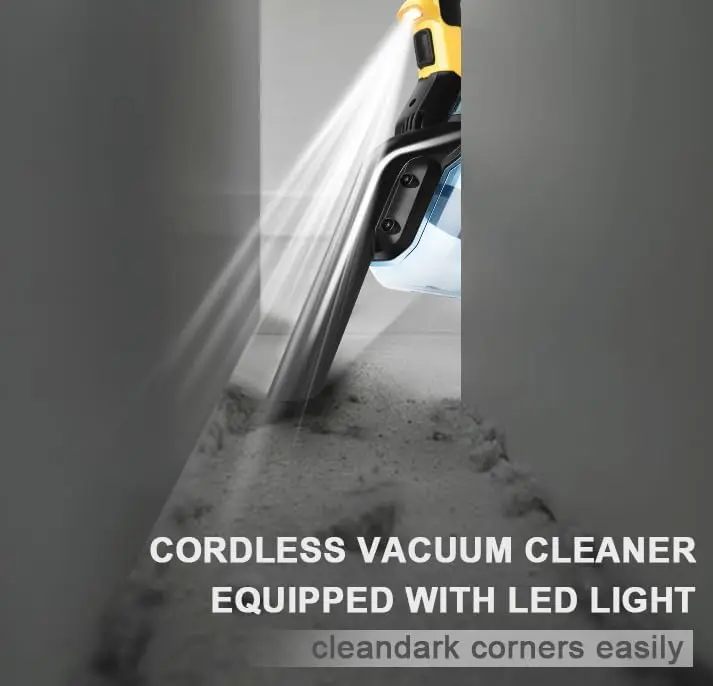 5-in-1 Cordless Handheld Vacuum, 400W Motor, 46 CFM, for Home Car Pet Hair, Compatible with 20V Battery (Tool Only) view 5