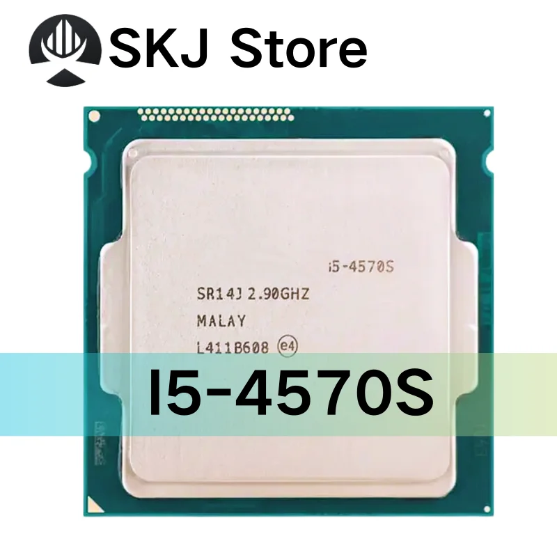 

Процессор Intel Core i5-4570S i5 4570s, 2,9 ГГц, четырехъядерный, 4 потока, 6 Мб, 65 Вт, LGA 1150