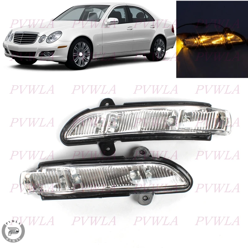 

Car Wing Mirror Indicator Lamp For Benz W221 S63 S65 S280 S500/W211 E300 E320 /C219 CLS350 2006 2007 2008 2009 Turn Signal Light
