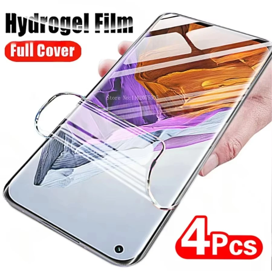 1-4 Stück HD Hydrogel-Folie für Samsung A57 A37 A56 A55 A17 A07 A16 Weiche Folie für Samsung A05 A32 A51 A15 A36 A53 Displayschutzfolie