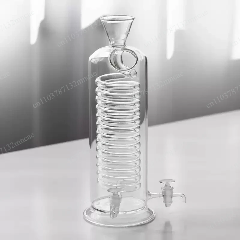 Tea and Coffee Rapid Cooling Pot Ice Drop Cold Brewing Pot Glass Ice Brewing Drop Filter Cooling Equipment
