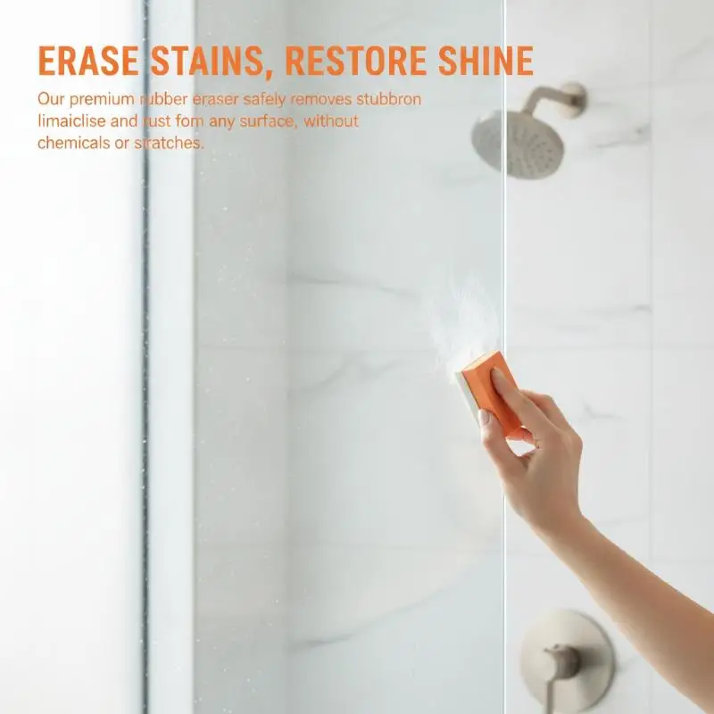 Stainless Steel Cleaning Eraser Efficient Rust Removal Safe For Kitchen Cookware Metal Surface Cleaning