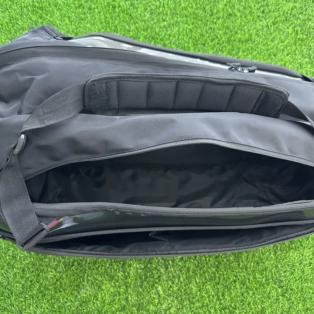 Wilson Super Tour Pro Staff 9 Pack Fine-knit Coating Tennis Bag Double Deck Racket Backpack Tennis Racquet Bag with Insulation