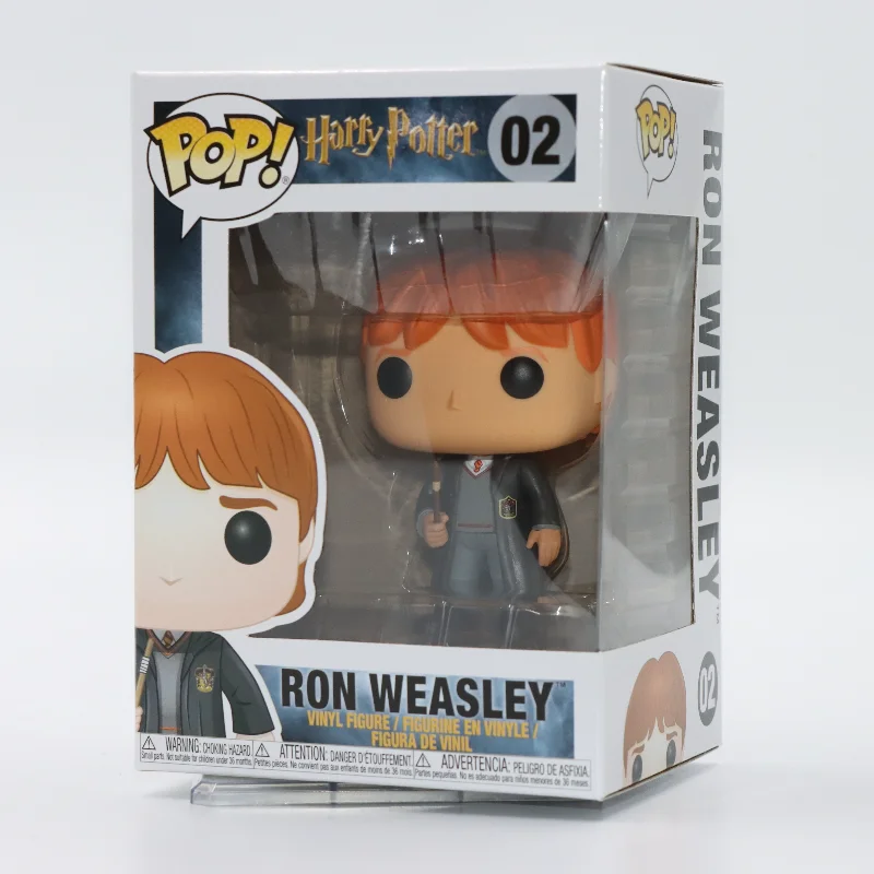 Authentic Funko POP Harry Potter Hermione Ron Hagrid Collectible Vinyl Figure Desktop Ornament Peripheral Model Gift for Fans