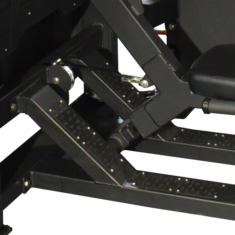 معدات اللياقة البدنية في صالة الألعاب الرياضية التجارية، آلات اختيار تحميل دبوس البندول العصرية لضغط الورك ومدرب الساق