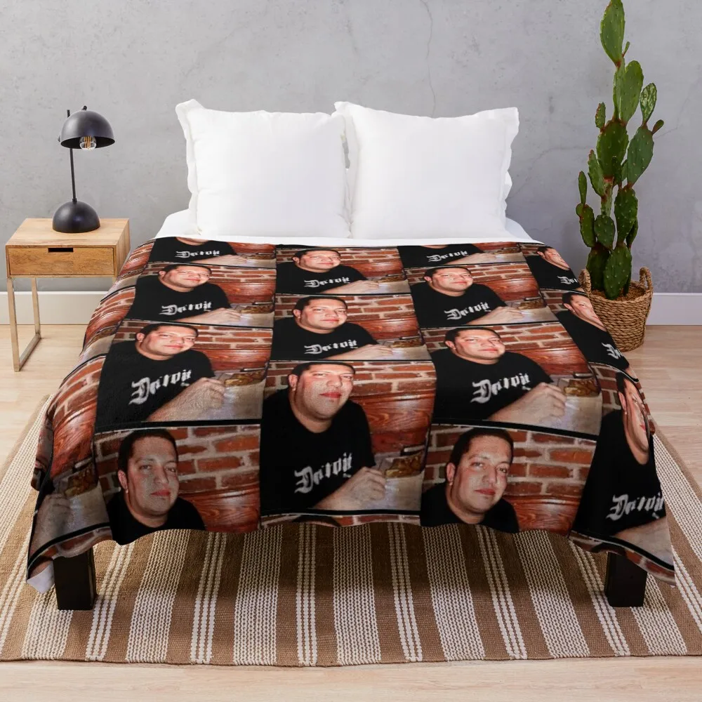 

Impractical-Jokers-Sal_s-Face Throw Blanket Softest Moving Sofa Blankets