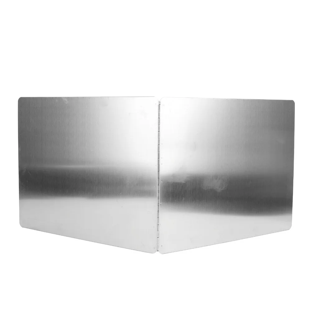 Stainless Steel Stove Splatter Guard Silver Foldable Kitchen Splatter Shield Heat Resistant Oil Proof Oil Splash Guard