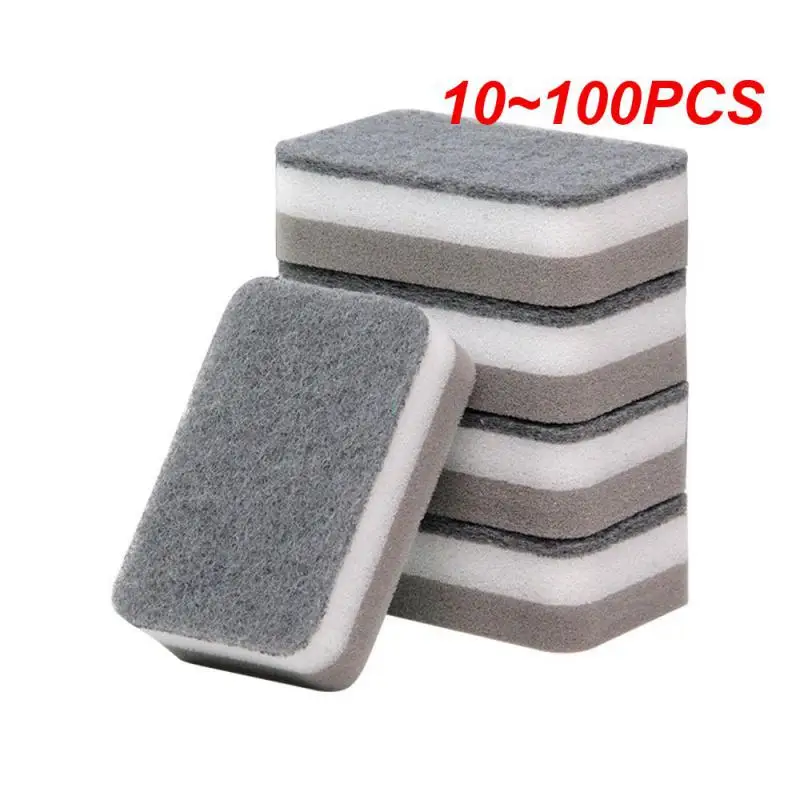 10~100PCS Decontamination Wipes Durable Can Be Reused Practical Trend Stain Removal Best Seller Universal Sponge Cloth