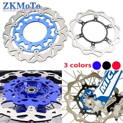 Motorcycle 270mm 320mm Front Floating Disc Brake Disc For YAMAHA YZ125 YZ250 YZ250F YZ250FX YZ250X YZ400F YZ426F YZ450F 1998-21