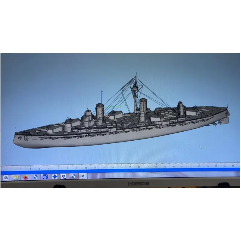 1/700 Knyaz Suvorov Soviet Tier III Battleship 3D Printed Toy Models Toy Model Home-made Assembled Model Hobby