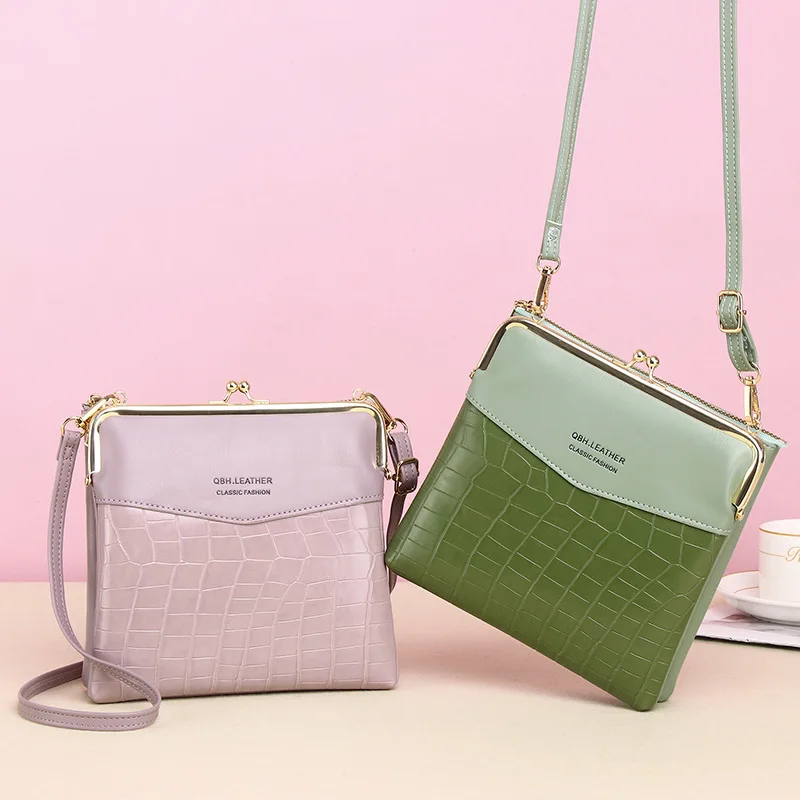 

2024New Ladies' Purse Pattern Mobile Phone Bag Women's Retro Shoulder Crossbody Women Bag Wallet Women's Long Wallet