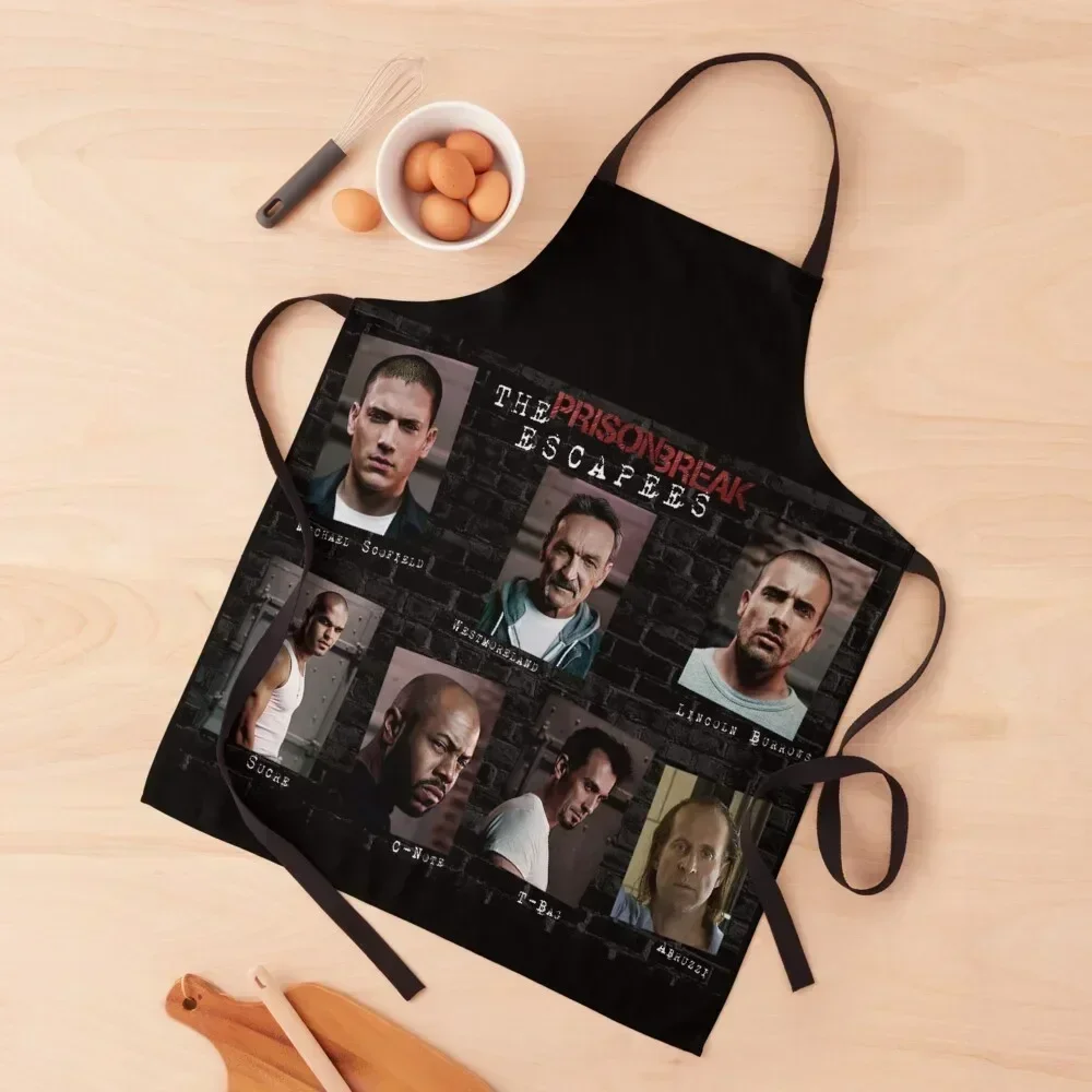 

Prison Break Apron for home useful pieces For Kitchen Bib For Kitchen Apron