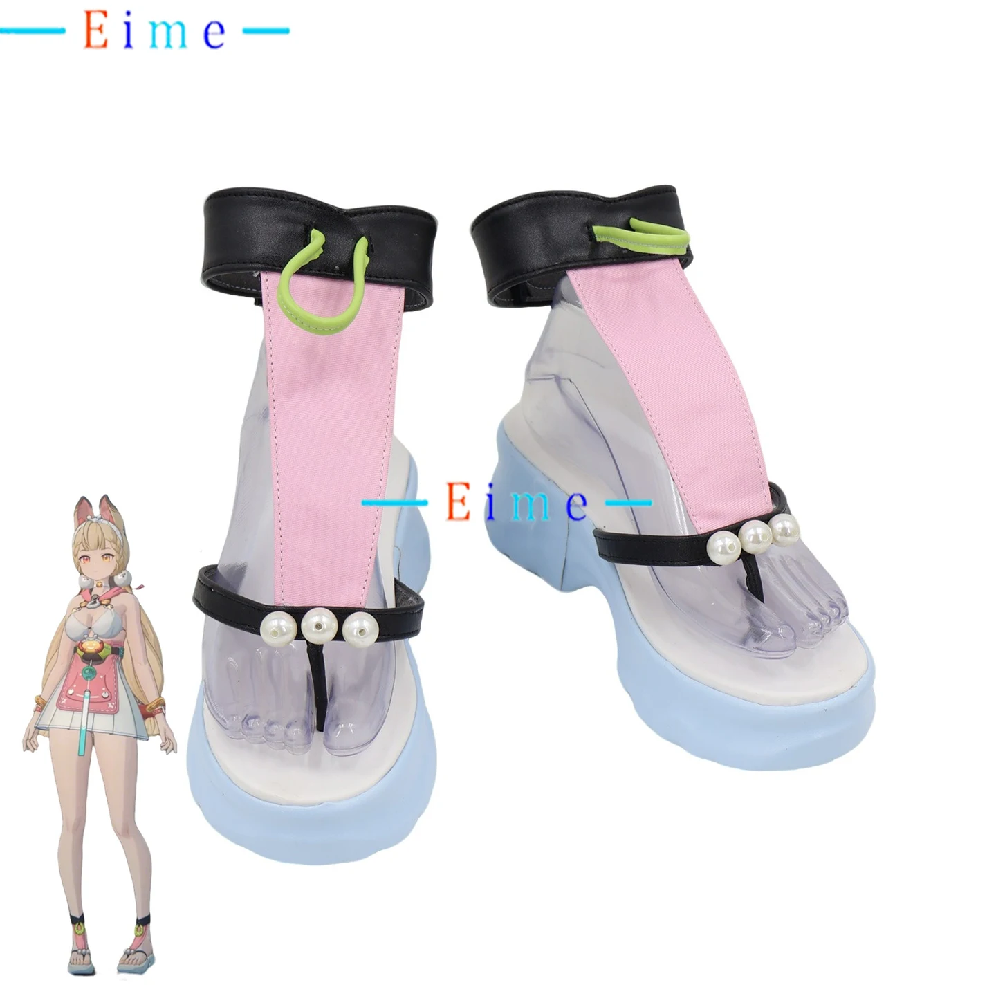 

Обувь для косплея Alice Thymefield, игра Zenless Zone Zero, реквизит для косплея, аксессуары, карнавальные ботинки на Хэллоуин, обувь из искусственной кожи на заказ