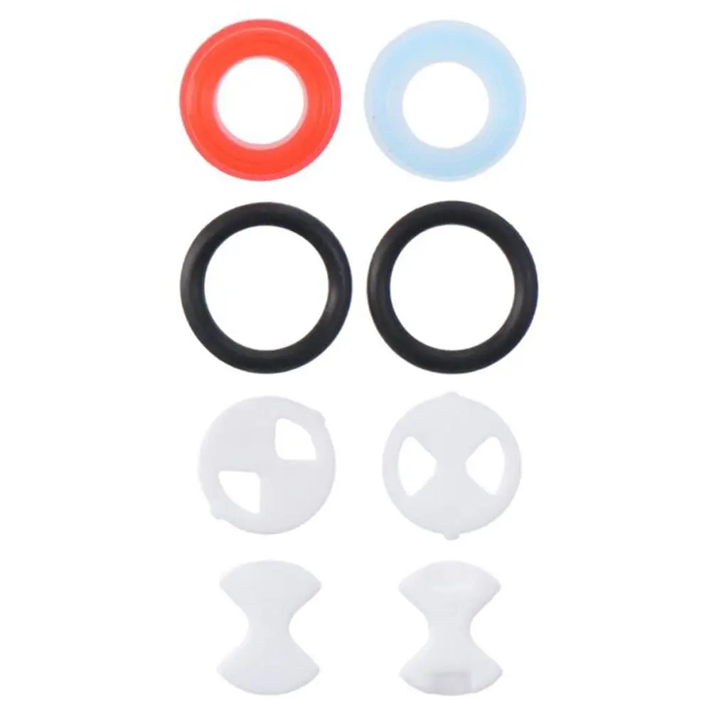 8Pcs/set Insert Ceramic Disc Silicone Washer Replacement 1/2