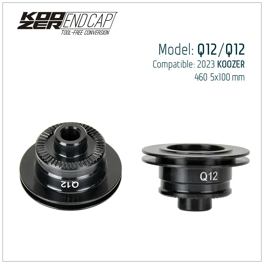 Koozer XM490/460/450 Naben-Endkappen-Adapter: Für 5x100 - 110 * 148, Fahrradzubehör – Detail 15