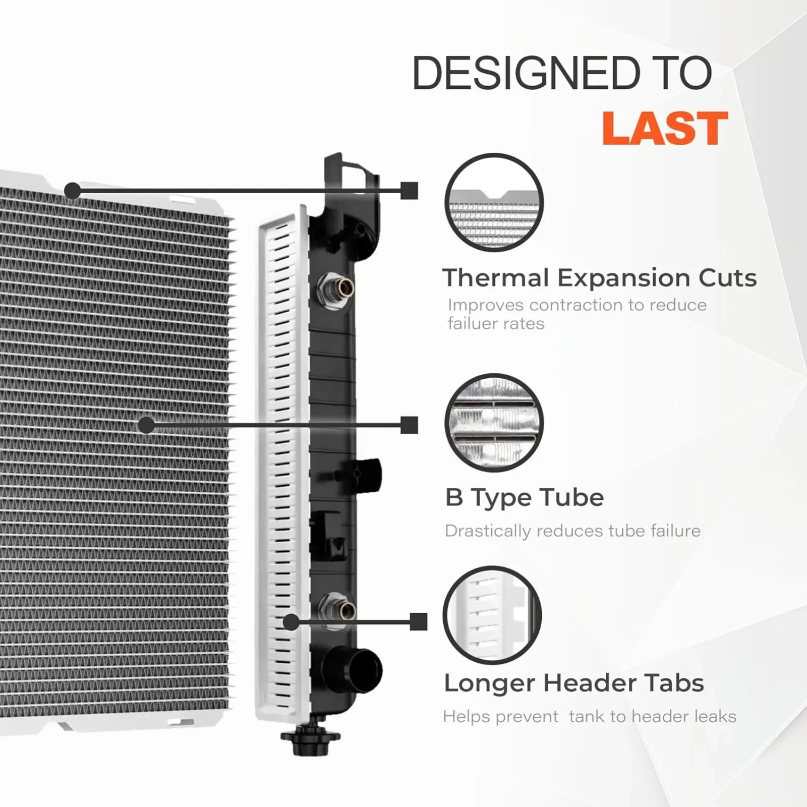 US  Radiator Compatible with Dodge Ram 2500 3500 2004-2009 Diesel 5.9L 6.7L L6 | Compatible with CH3010304 52028900AD 55056816AA