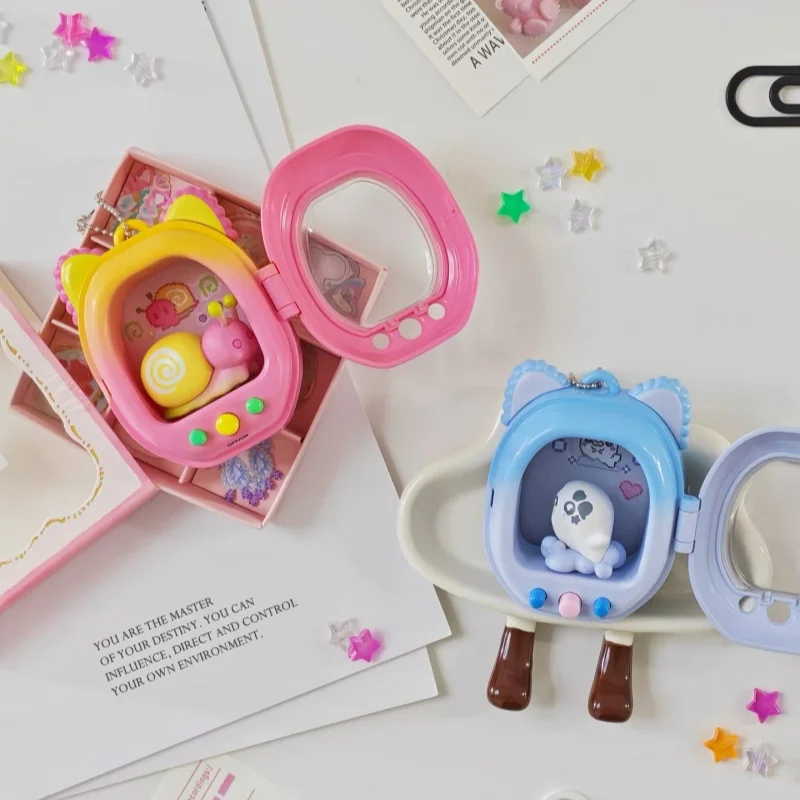 Hot Tomiz Pet Machine  Blind Box First Generation Series Trendy Keychain Toy Mystery Box Creative Storage Box Girl Festival Gift