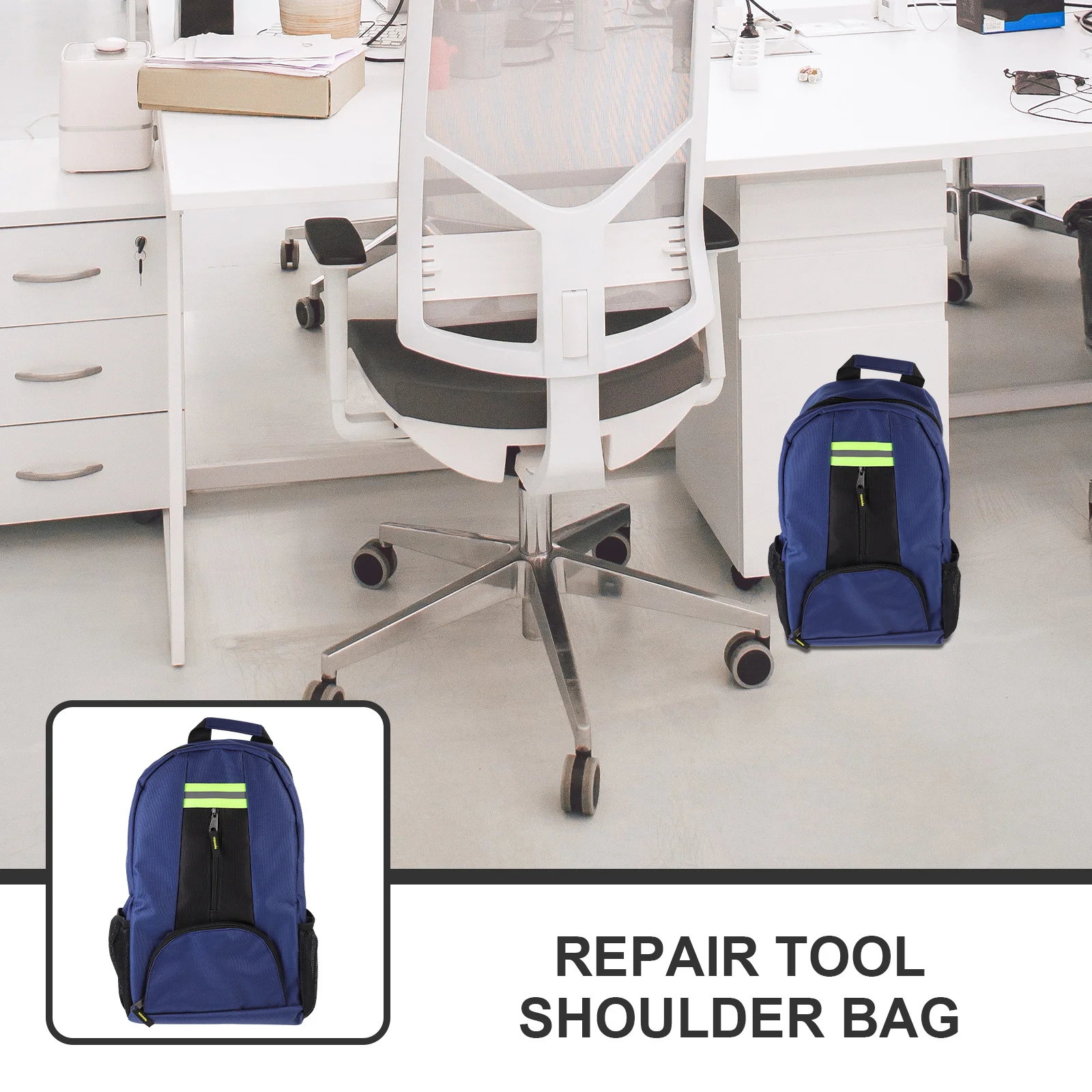 أداة حقيبة مقاوم للماء قماش أدوات إصلاح كيس التخزين لمجموعة صيانة الكهربائي الثقيلة المعدات المنظم والعتاد