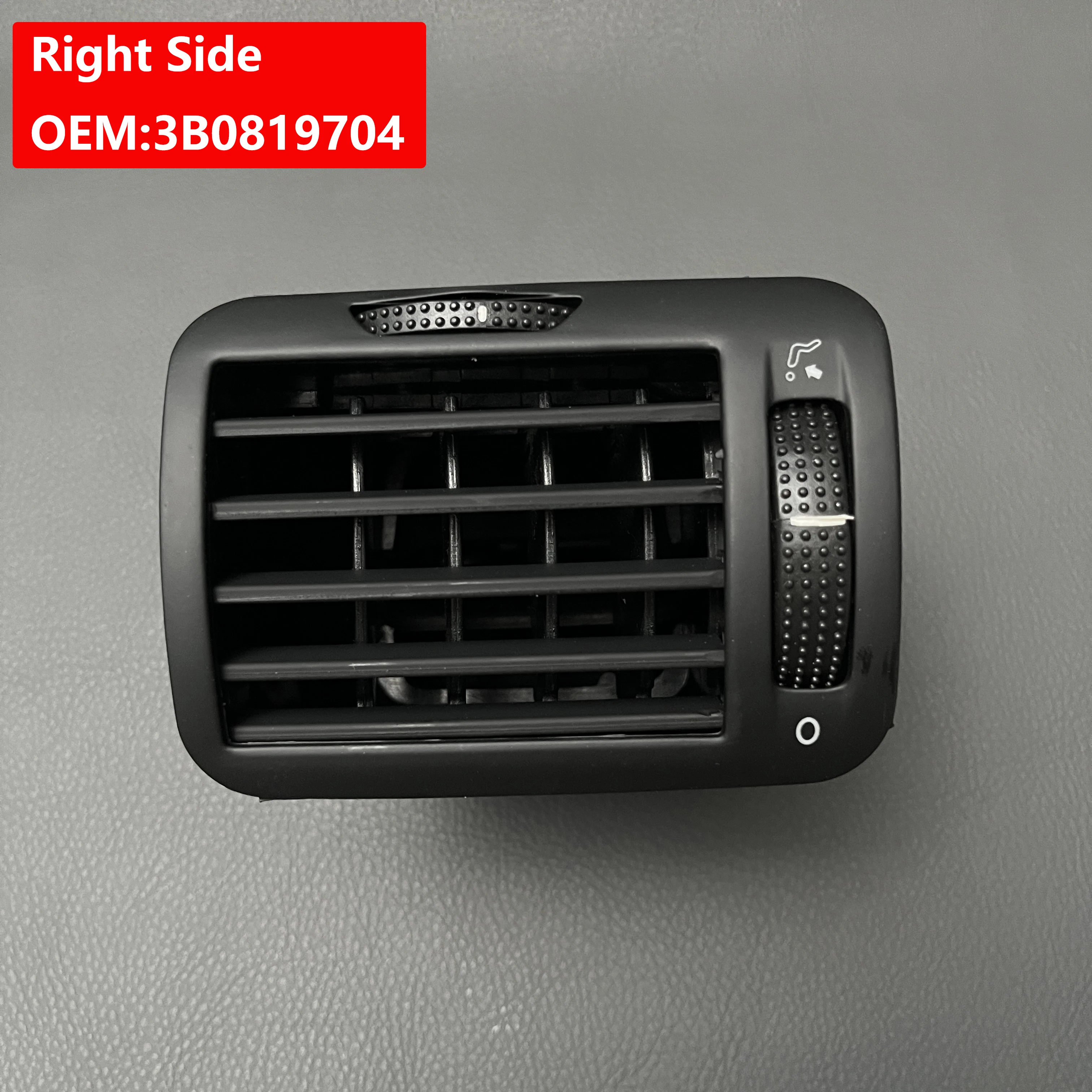 Für vw passat b5 1997-schwarze vordere Armaturen brett zentrale Entlüftung auslass a/c Heizung 3 b0819728 3 b0819703d 3 bd819704d – Detail 3