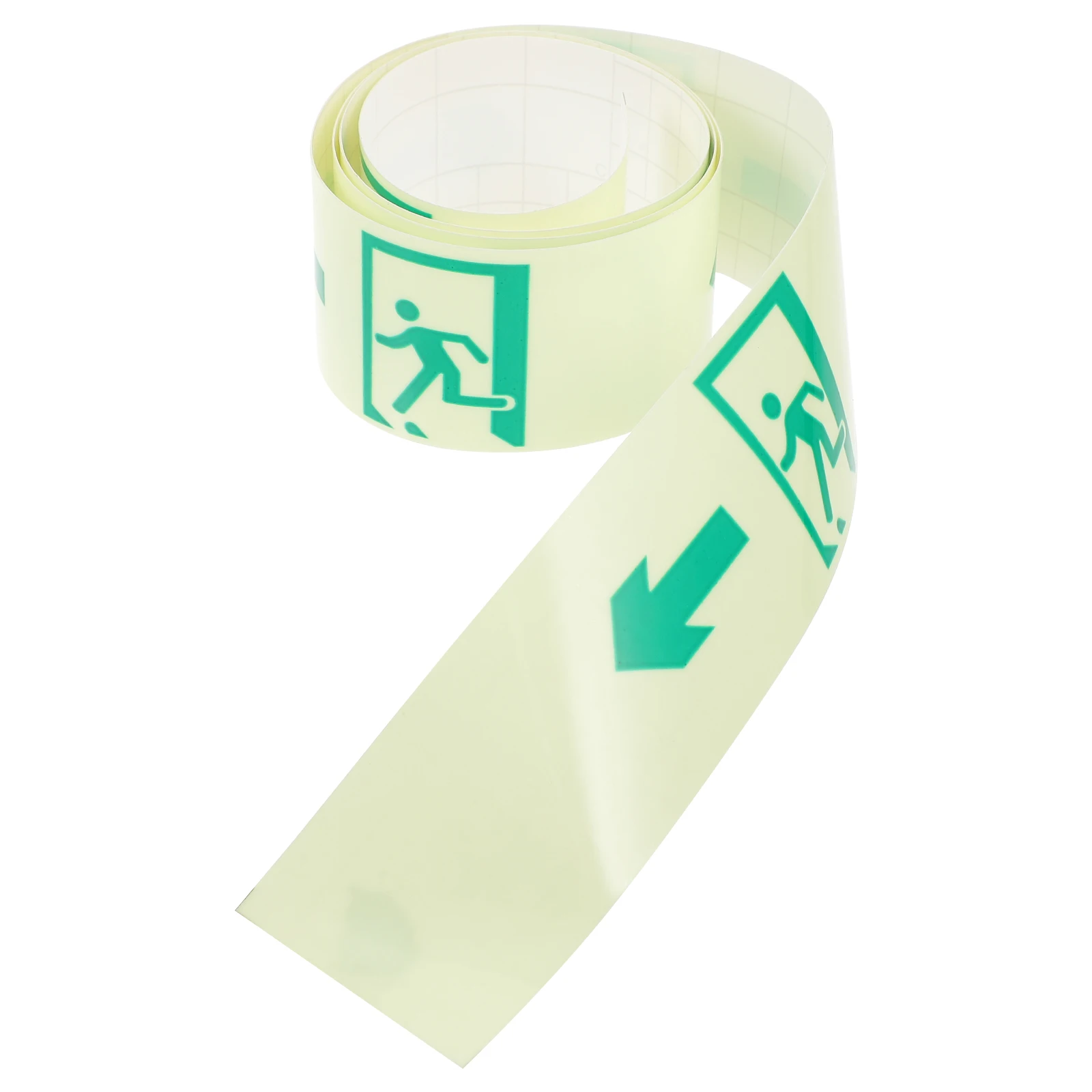 Luminous Safety Path Warning Sticker Night Glow Adhesive Decal Facility Danger Label Route Reflective Tape