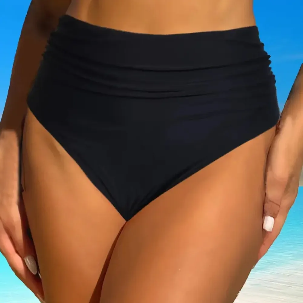 

For Clubbing Sexy Swim Outfit High Waisted Swim Trunks Beach Vacation Autumn Winter Swimwear Daily Use Swimwear