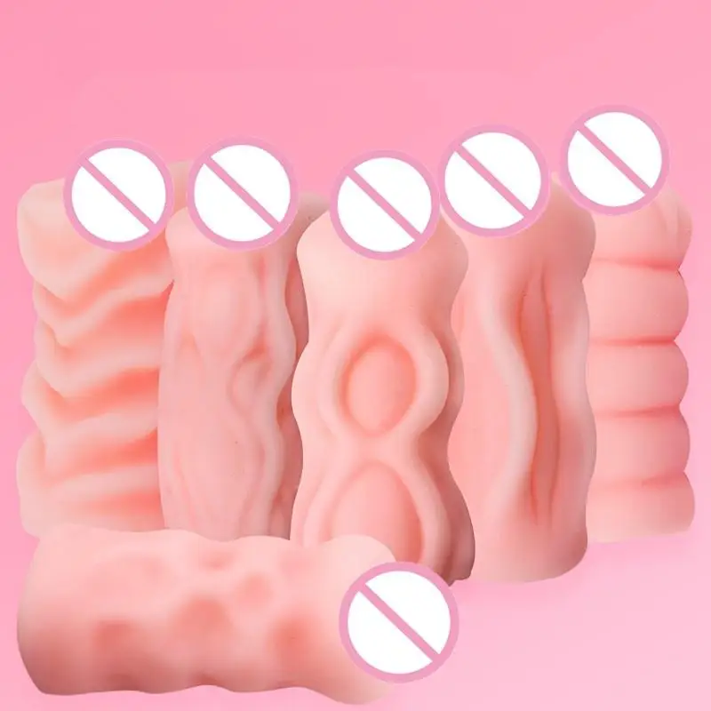 Men's Aircraft Cup Male Masturbator Oral Vaginal Anal Masturbation Soft Real Vagina Pocket Pussy Sex Toys For Men Blowjob - view 3