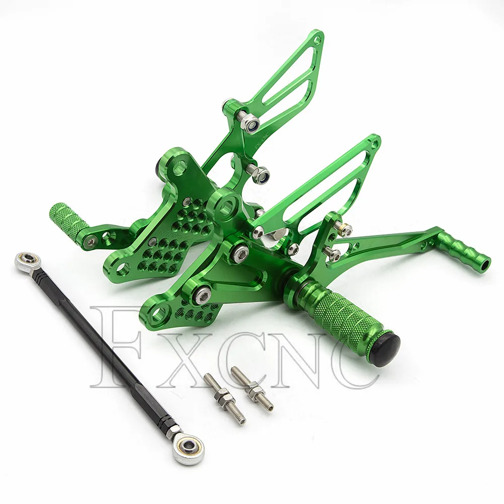 

Motorcycle Rearset Footpeg Footrest Foot Pedal For Kawasaki Ninja ZX6R ZX636 ZX-6R ZX 6R 636 2009-2019 2020 2021 2022 2023 2024