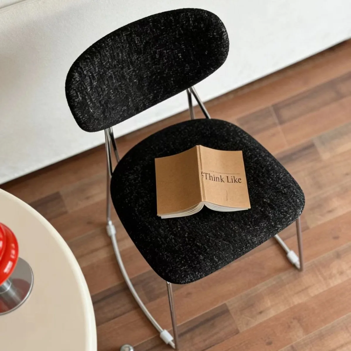 

Joylive Dining Chair Soft-padded Casual Dining Table And Chairs Vintage Home Backrest Makeup Chairs Single Chairs
