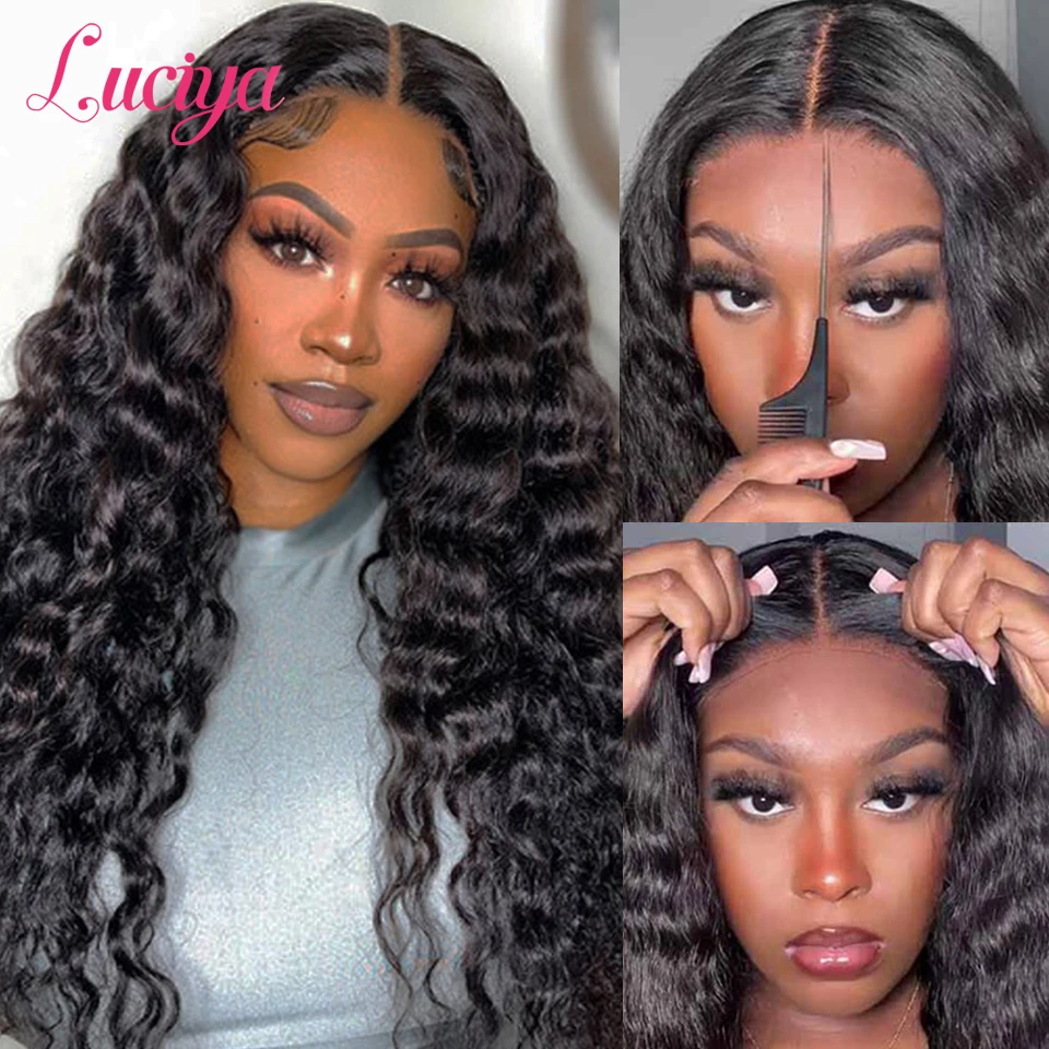 13X4/13X6 Lace Frontale Pruiken Losse Deep Wave Lace Front Human Hair Pruiken Voor Vrouwen 5X5 Glueless Pruik Klaar Om Te Dragen Hd Lace Pruiken