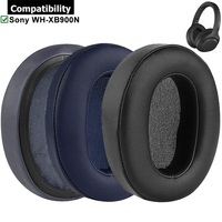 Replacement Potein Leather Earpads Ear Pad Cushion Cover Repair Parts For Sony WH-XB900 WH XB900 XB900N WH-XB900N Headphones pad