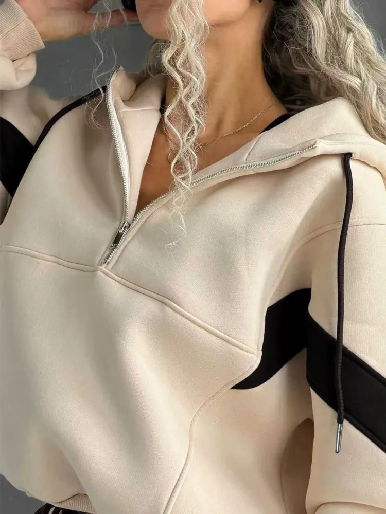 Ensemble 2 pièces pour femmes, ensemble assorti, haut et pantalon à jambes larges, nouvelle collection printemps-automne 2026, vêtements