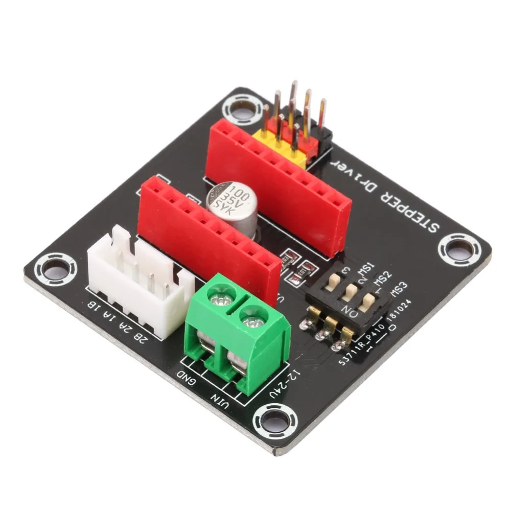 4PCS/2PCS Stable Design Stepper Motor Driver 42 Stepper Motor Control Module Expansion Board Module DRV8825 A4988