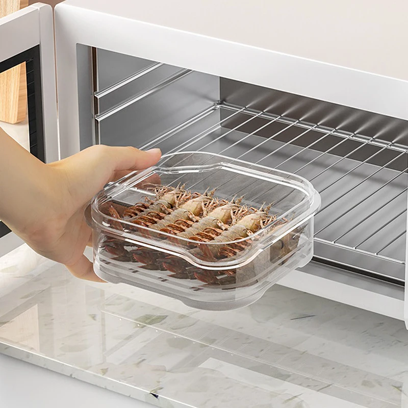 Contenitori per alimenti scatola fresca organizzatore da cucina frigorifero contenitori per alimenti contenitori per alimenti sigillati per alimenti da cucina