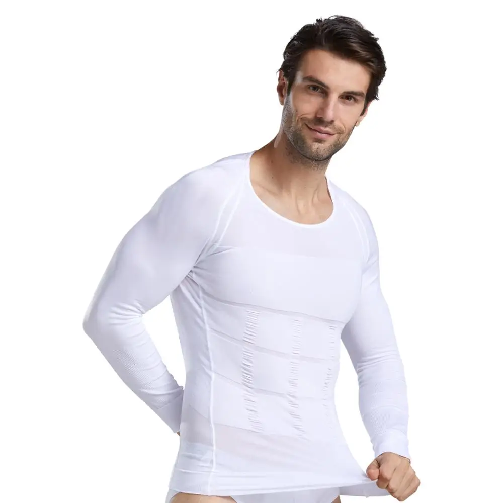 Men Sport T-shirt Quick Dry Bodybuilding Running Shirt Long Sleeve Compression Top Gym T Shirt Men Fitness Tight