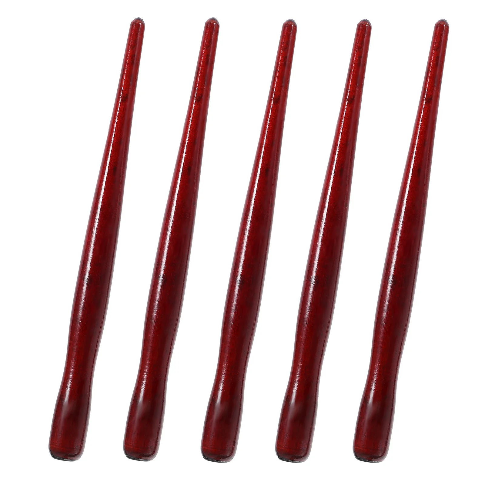

5Pcs Wooden Calligraphy Pen Holder for Drawing and Painting Comfortable Grip Artistic Accessory Dip Pen Holder