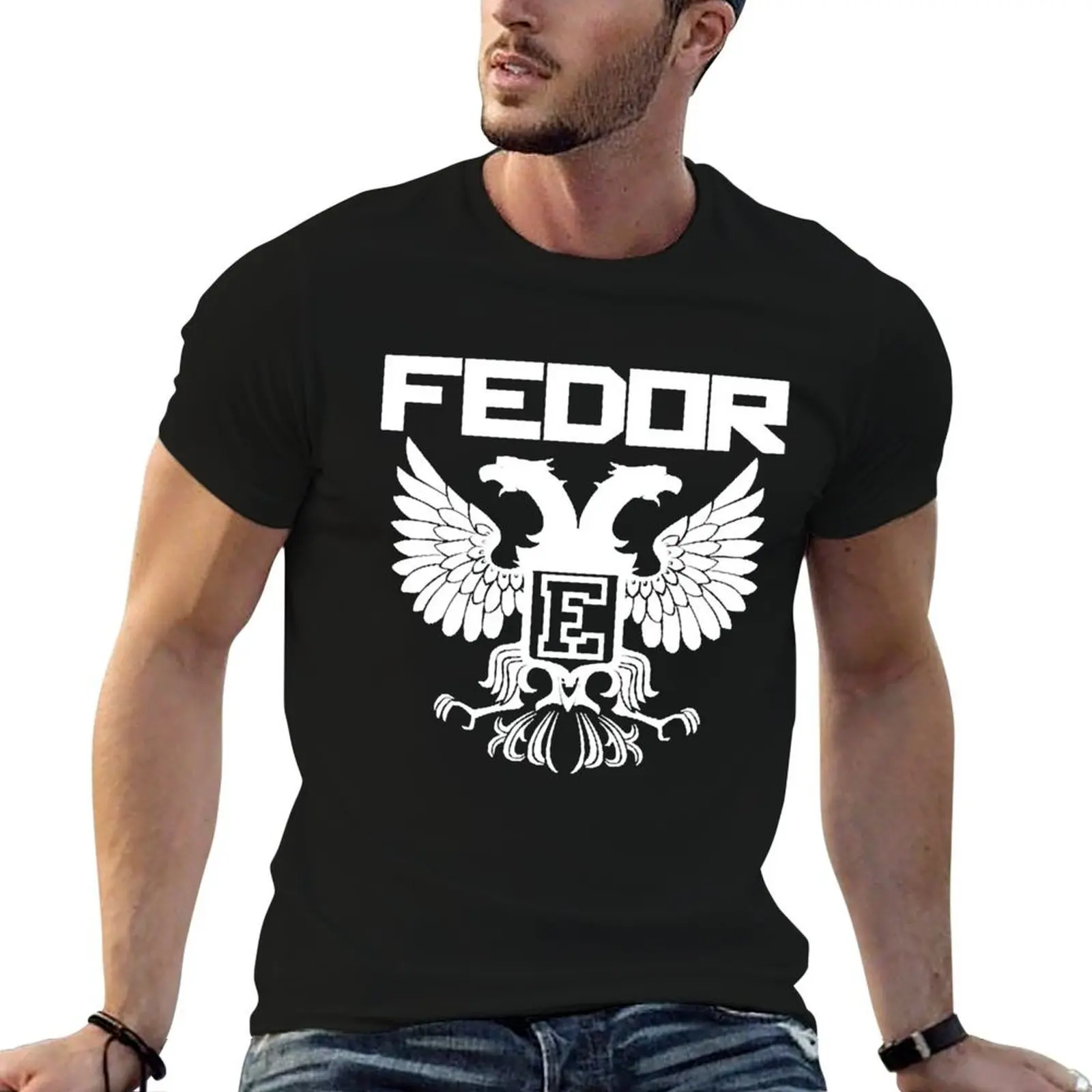fedor emelianenko T-Shirt graphic t shirt vintage kawaii clothes mens tall t shirts