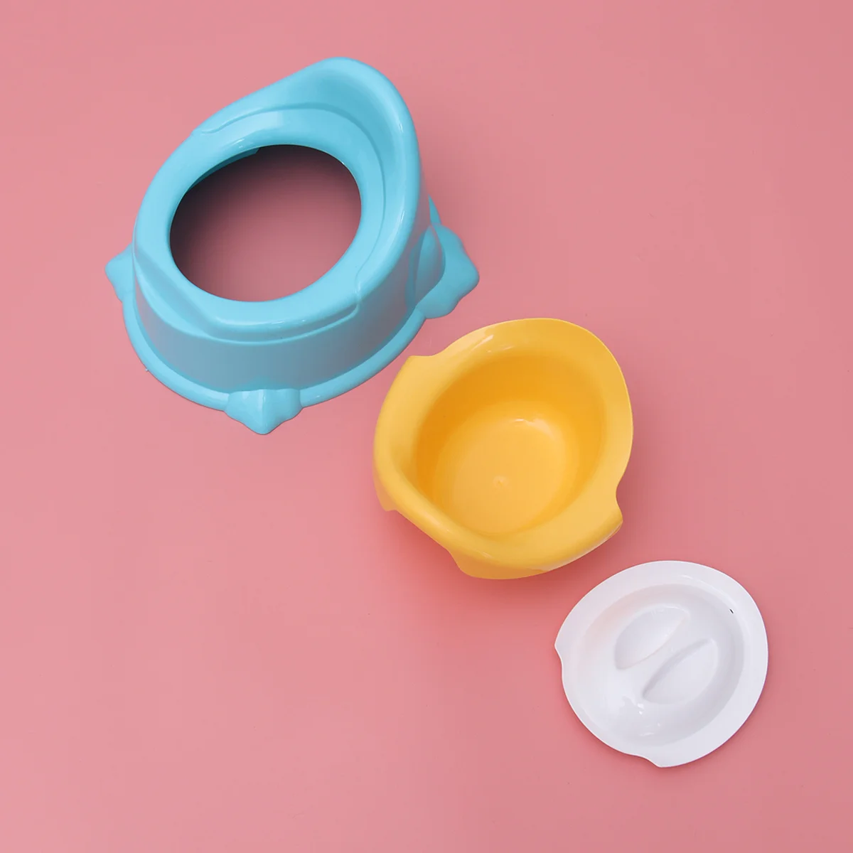 

Toddler Potty Seat Blue Plastic Removable Bowl Easy Clean Portable Lightweight Children Toilet Seat Baby Potty Training