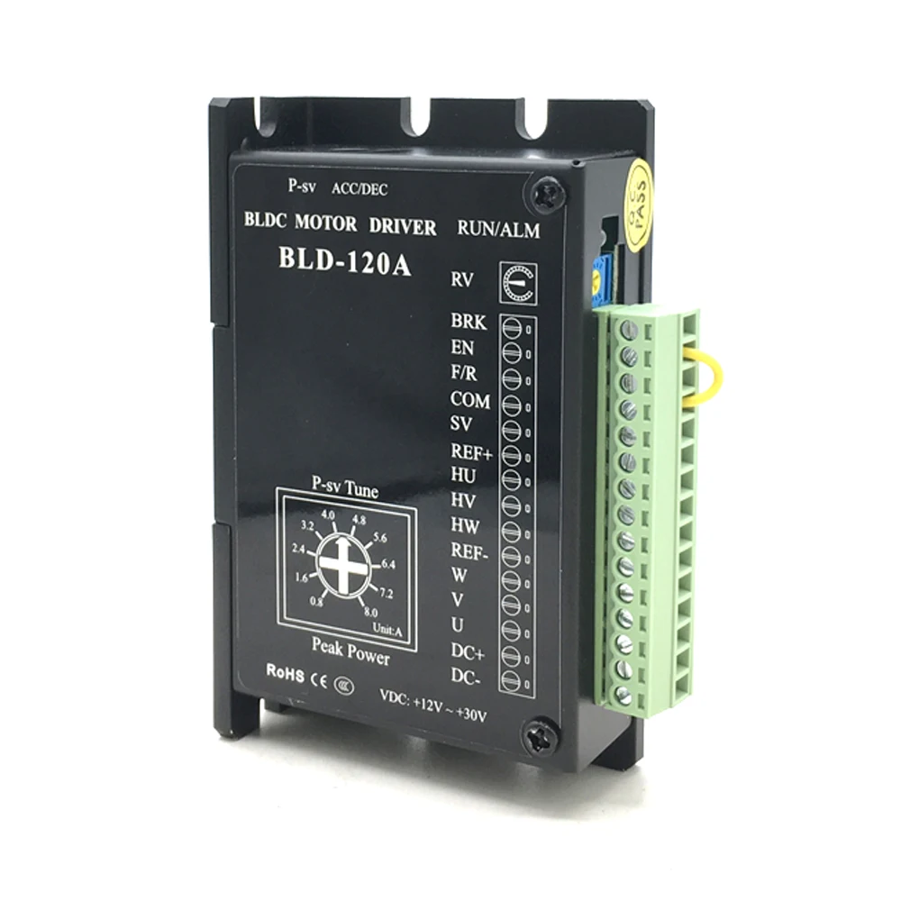 Imagem -06 - Bldc Nema23 Kit de Motor sem Escova Motor de Eixo Quadrado Flange de 57 mm 3000rpm Fases Pólos 125w 188w 0.4nm 0.6nm dc 24v