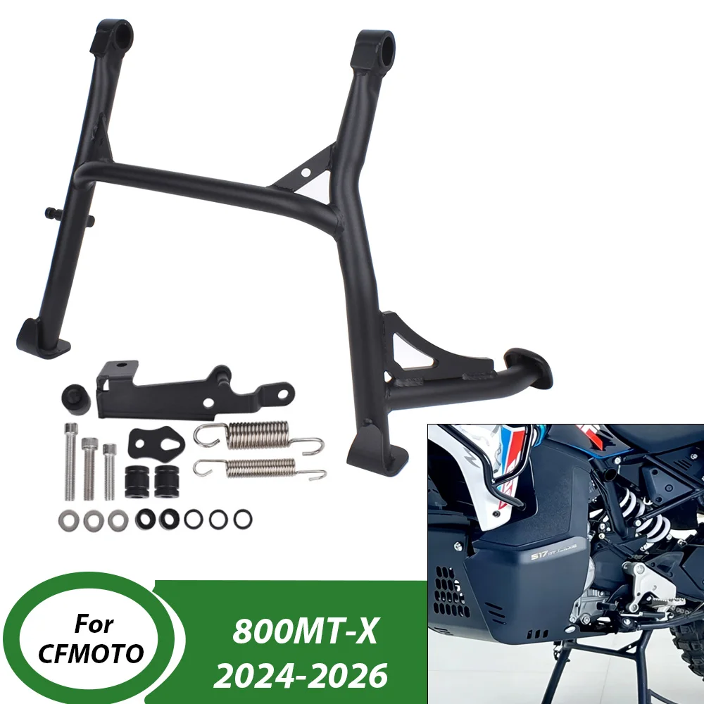 

Fit For CFMOTO 800MT-X 2024 2025 2026 800MT X Motorcycle Accessories Middle Center Kickstand Kick Stand Parking Support Bracket