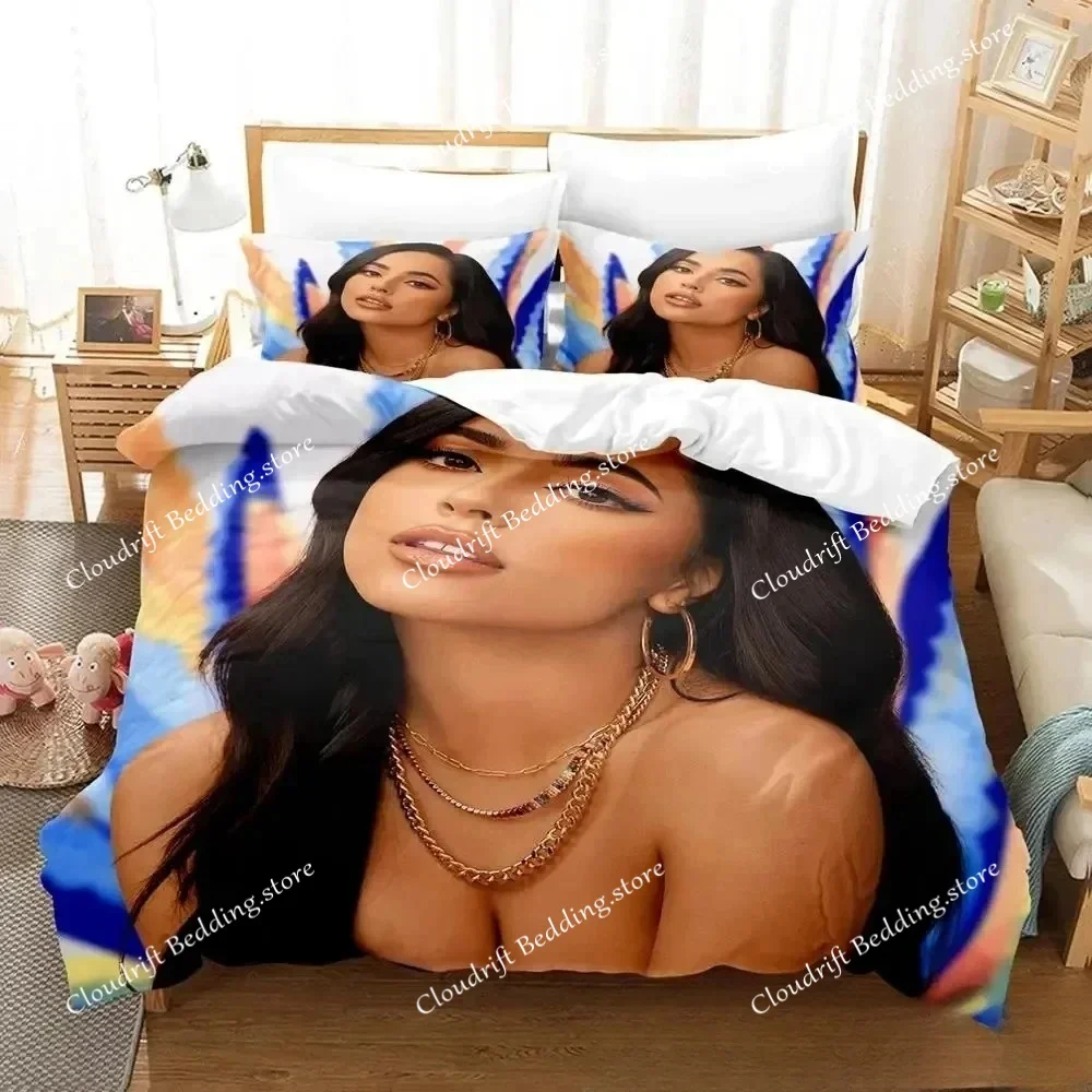Fashion 3d Print Singer B-Becky G Bedding Set Boys Girl Twin Queen King Size Duvet Cover Pillowcase Bed Boys Adult Home Textiles