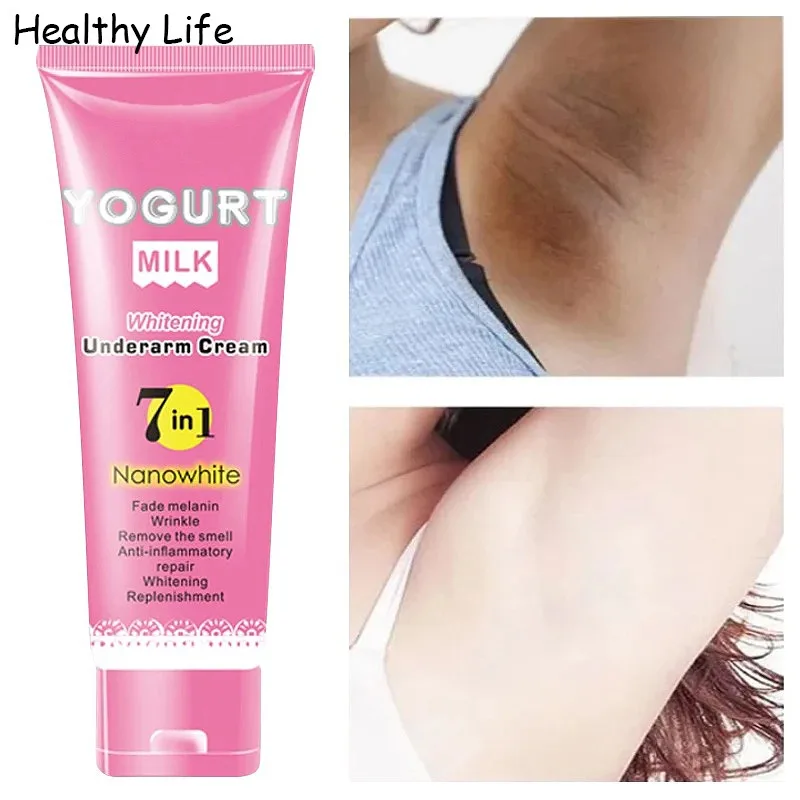 

Private Parts Lightening Cream Dark Skin Underarm Brightening Cream Inner Thighs Elbows Bleaching Emulsion Joint Brighten Cream