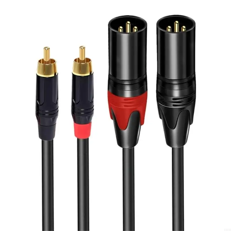 Professional Stereophonic Link Cable With Gold Veneered Couplings PVC Defended 1M 83CE