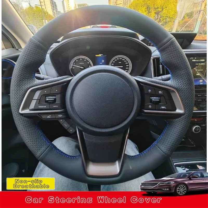 

Customize Hand Sewing Anti-slip Microfiber Leather Car Steering Wheel Cover For Subaru Forester Outback Legacy XV Crosstrek